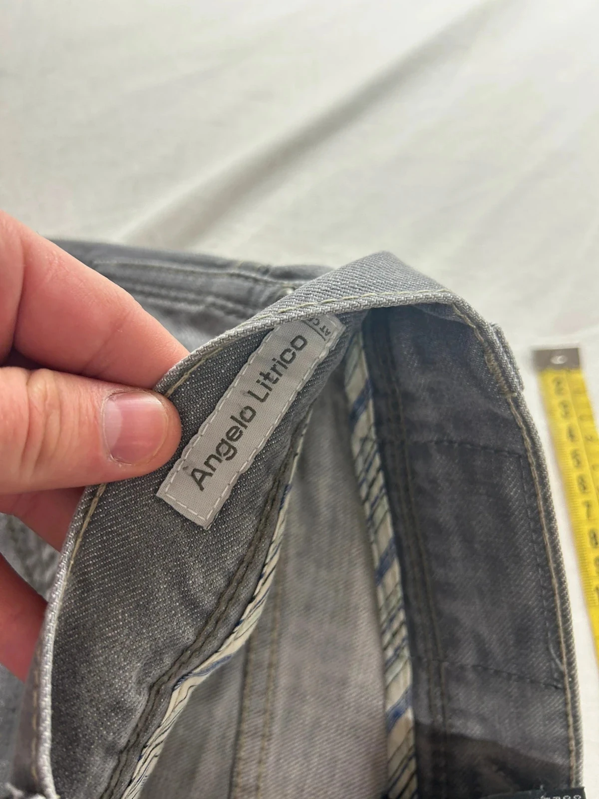 Calça jeans cinza reta Angelo Litrico w38 l34 – photo 13